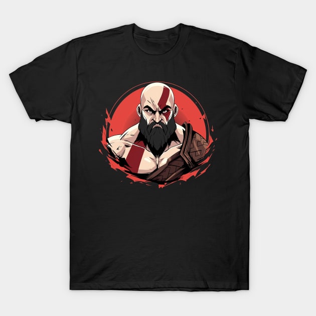 kratos T-Shirt by lets find pirate